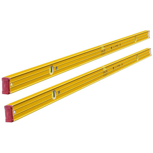 Stabila STB962180 96-2 183cm / 72inch Spirit Level 3 Vial - 15230 Twin Pack