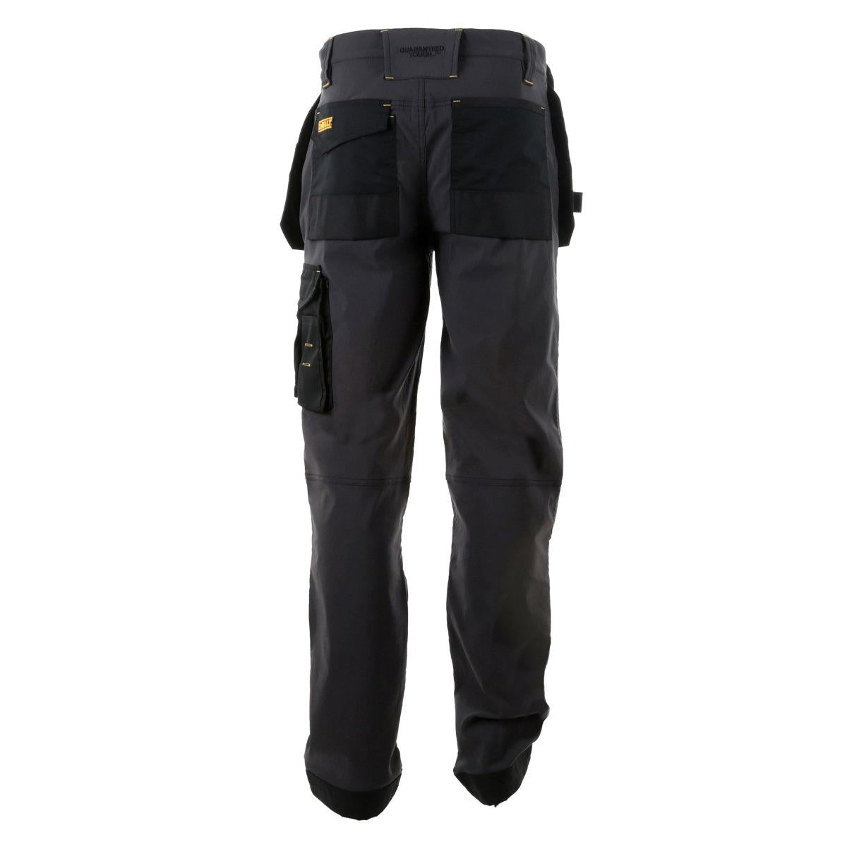 Dewalt Memphis Pro-Stretch Holster Trousers Grey/Black - L31