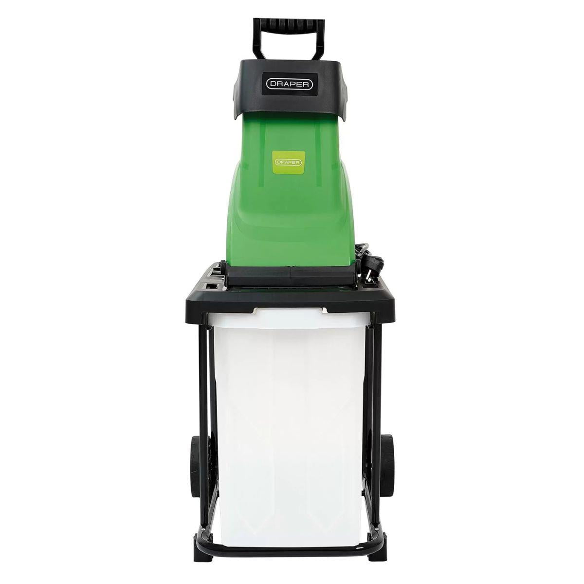 Draper DGAC01 Impact Garden Shredder 2500W/230V Twin Reversible Blade Shredder with 60L Collection Box 30292
