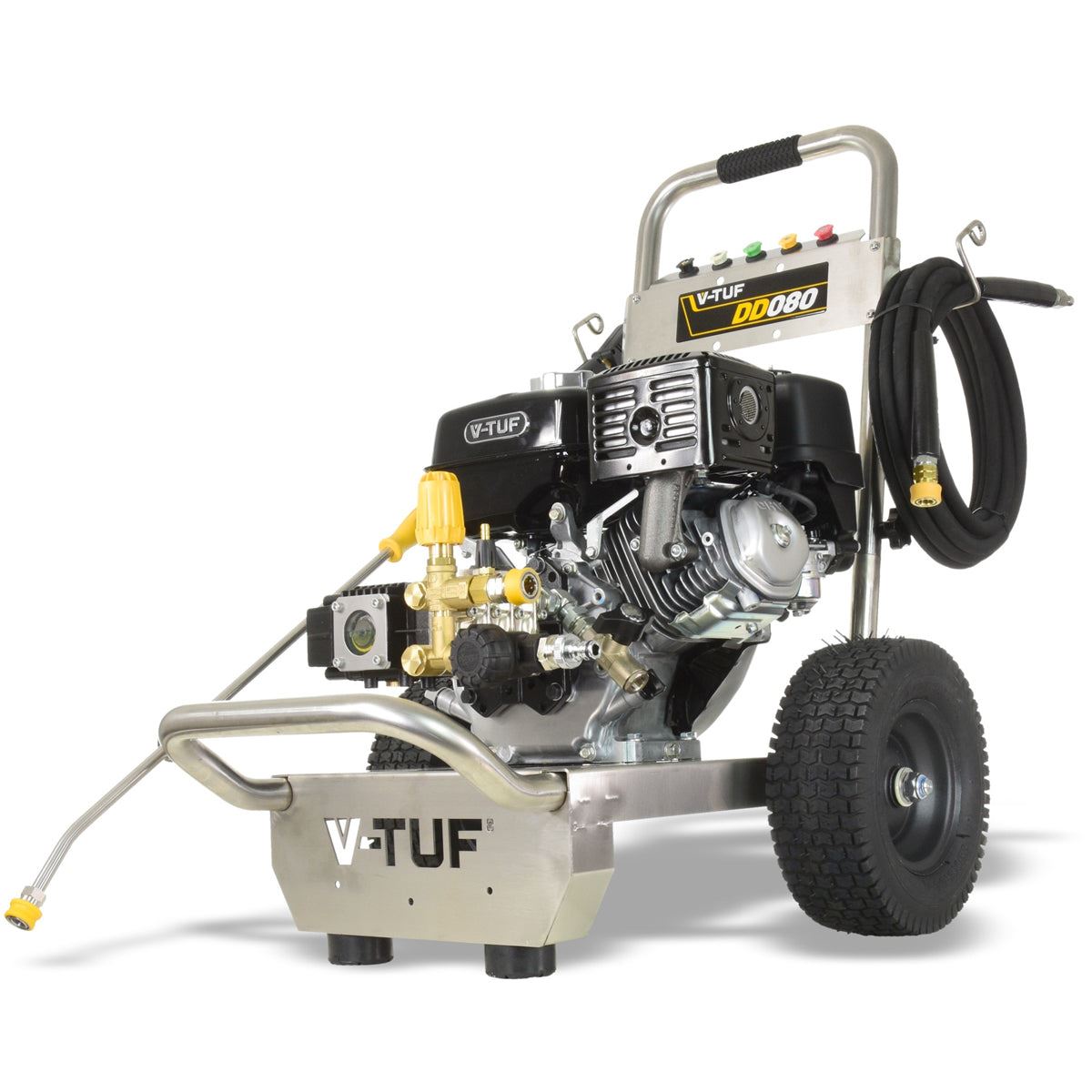 V-TUF DD080 15L/min Industrial 9HP Honda Driven Petrol Pressure Washer 2900psi & 200Bar
