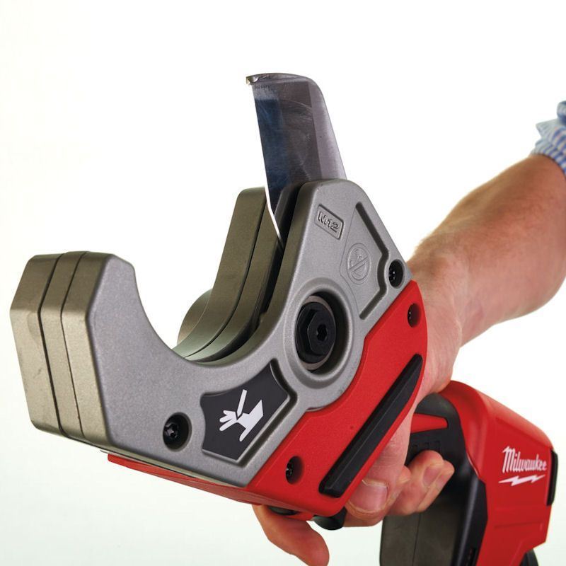 Milwaukee C12PPC-0 12V PVC Pipe Cutter with 1 x 4.0Ah Battery & Charger