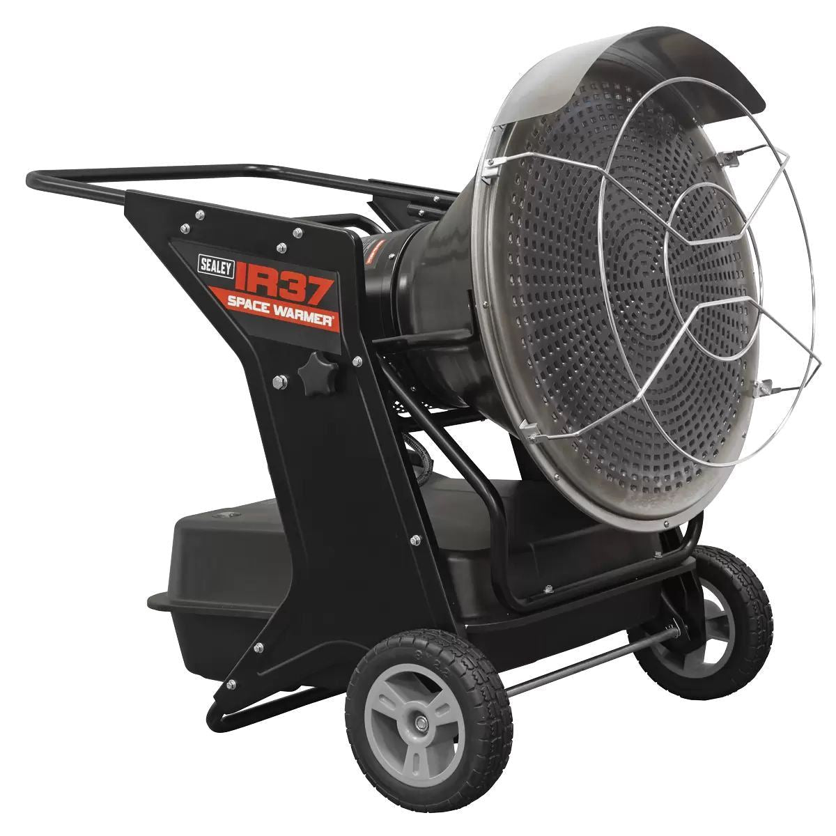 Sealey IR37 Infrared Kerosene/Diesel Heater with Wheels 136,000Btu/hr 230V/40kW