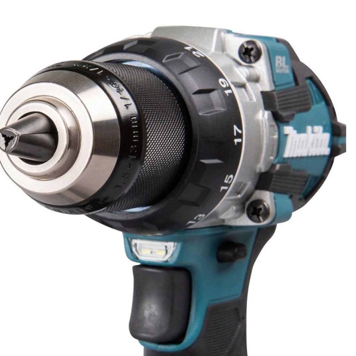 Makita DLX2590TJ 18V Brushless Combi Drill & Impact Driver Twin Kit with 2 x 5.0Ah Battery, Charger In Type 3 Case