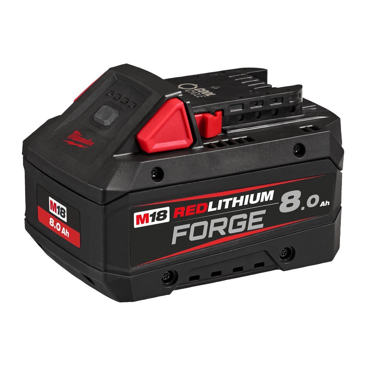 Milwaukee M18FB8 18V 8.0Ah FORGE RedLithium-Ion Battery 4932492131