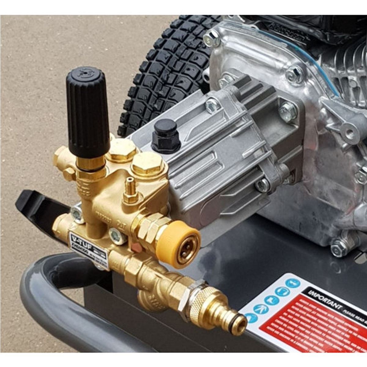 V-TUF TORRENT XRT160 Petrol Pressure Washer High Performance 12L/min for Efficient Outdoor Cleaning