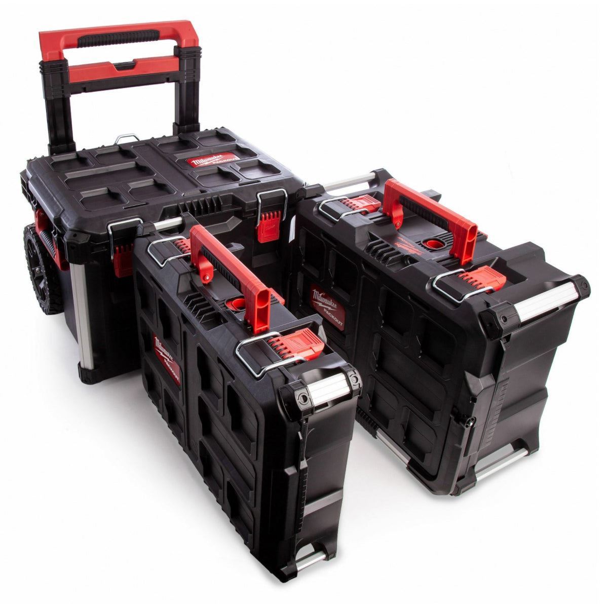 Milwaukee Packout Trolley Toolbox 3 Piece Set 4932464244