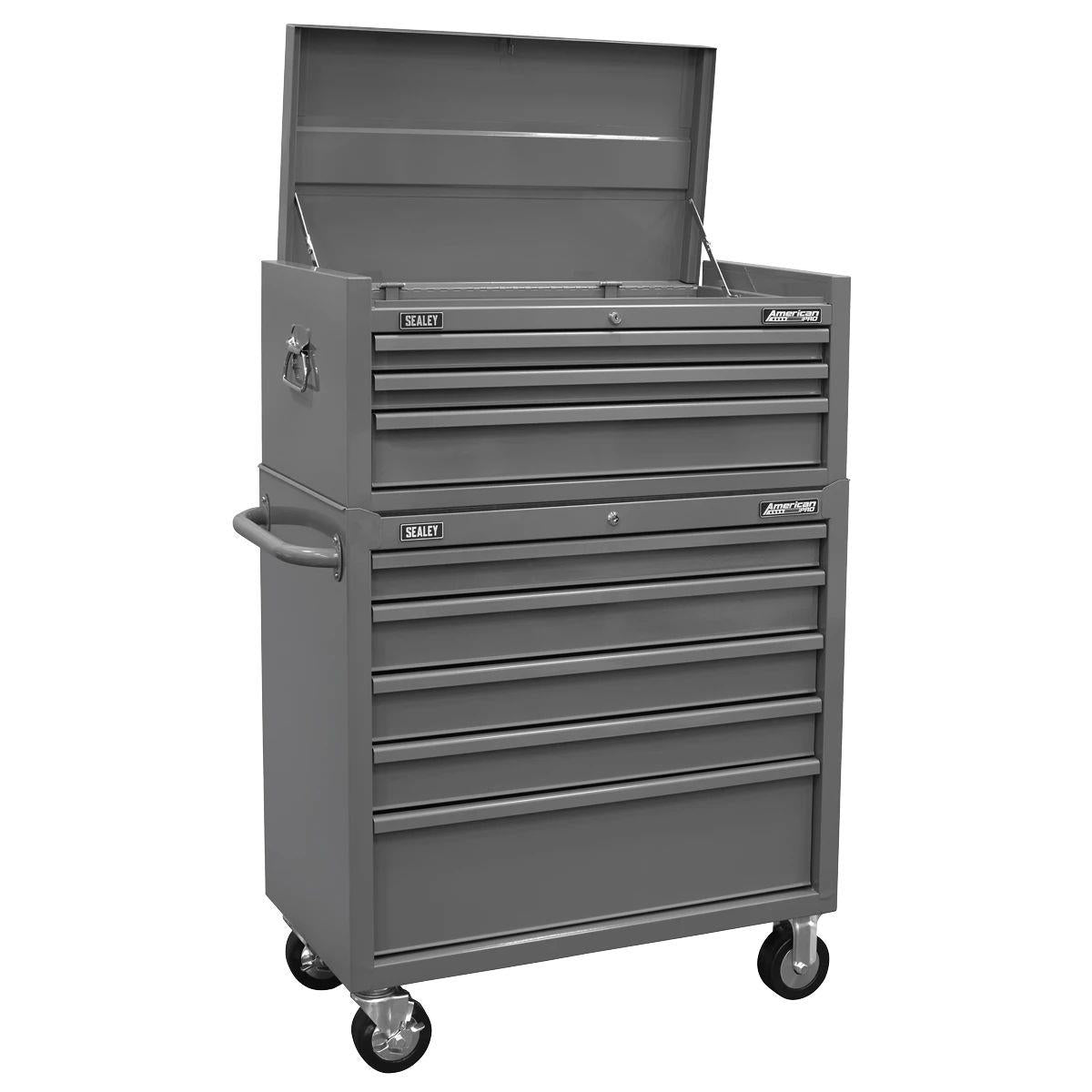 Sealey AP1102G American PRO Topchest 3 drawer Grey