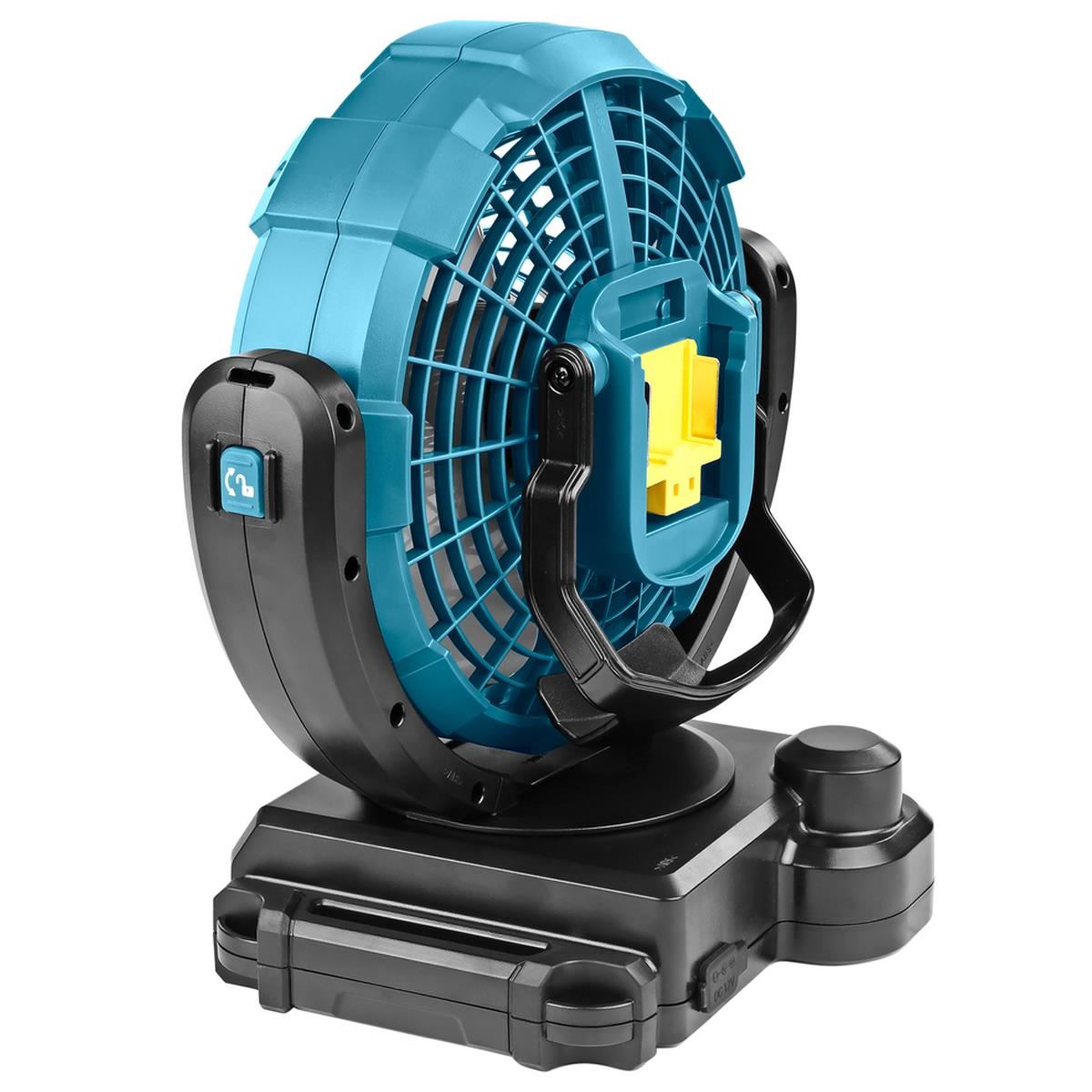 Makita DCF102Z 14.4V/18V LXT Portable Fan with 1 x 5.0Ah Battery & Charger
