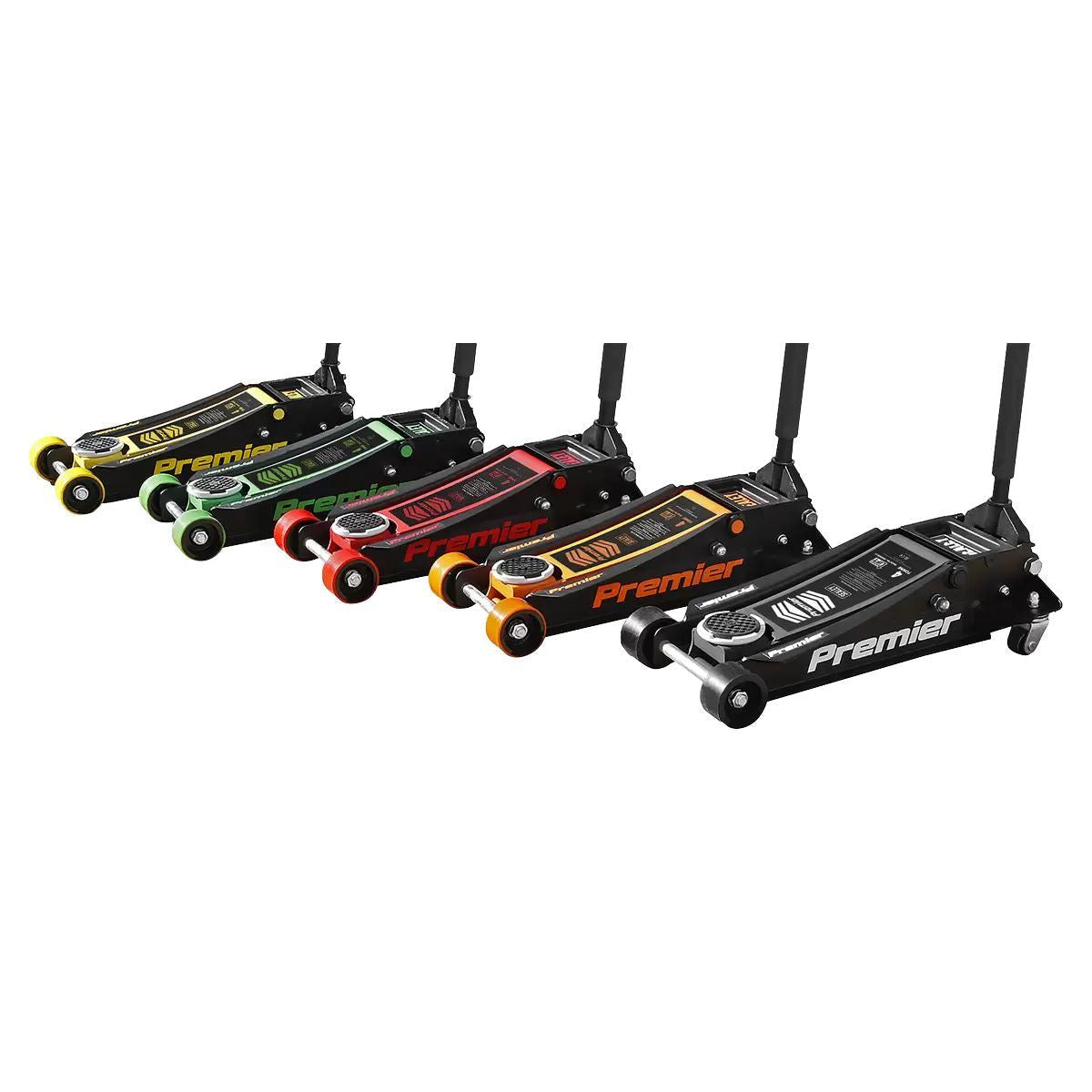 Sealey 4040AY Trolley Jack 4tonne Rocket Lift Yellow