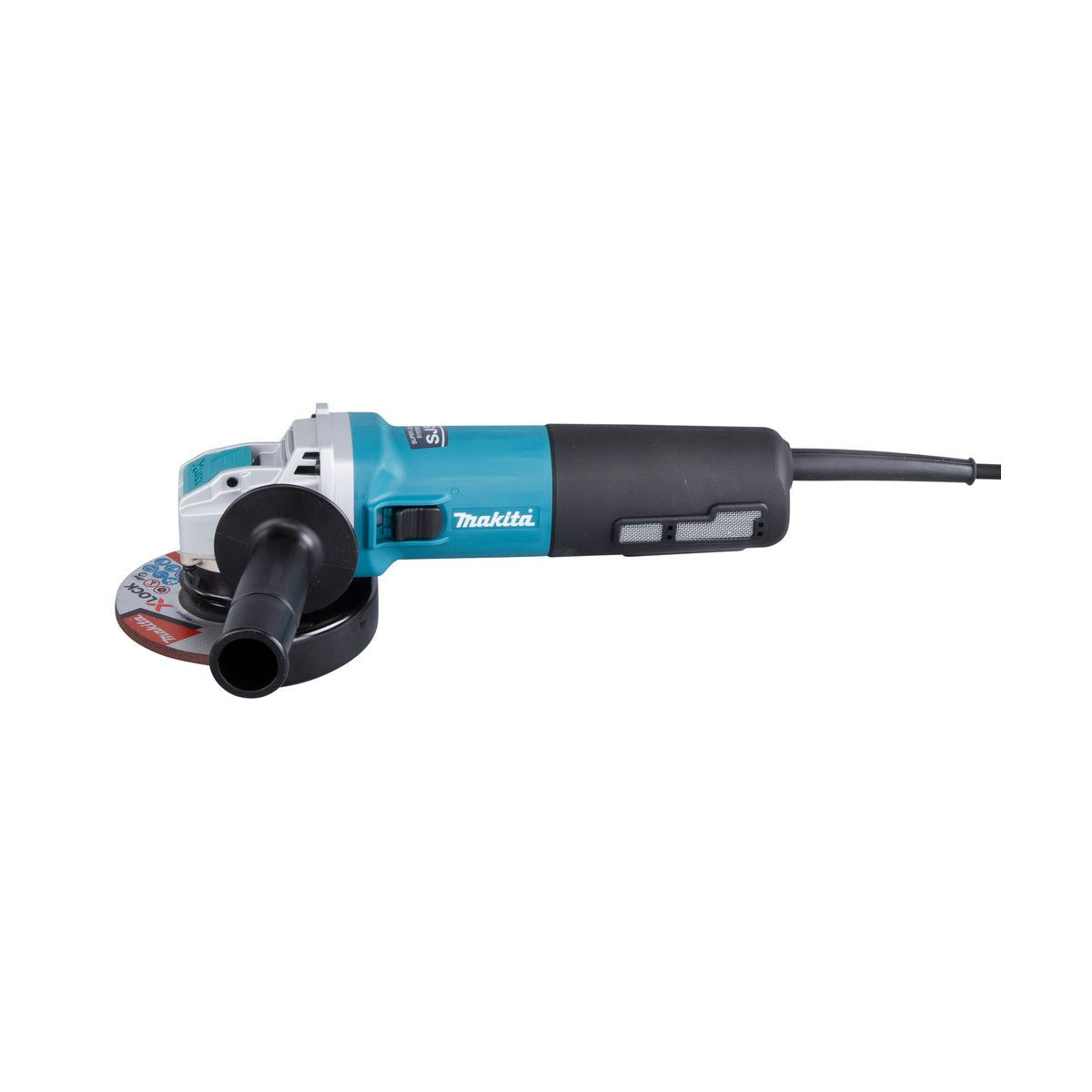 Makita GA5080RX05/2 125mm Corded Angle Grinder 240V Heavy-Duty Grinder for Precision Cutting & Grinding