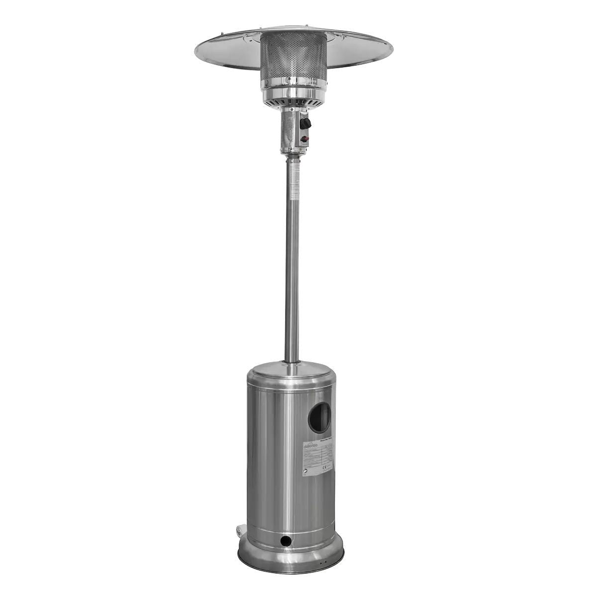 Sealey DG2 Dellonda Commercial & Domestic Outdoor Garden Gas Patio Heater Stainless Steel 13kW