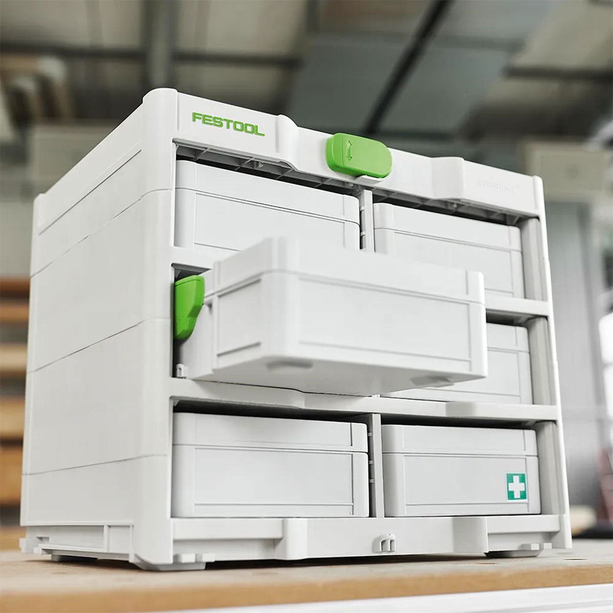 Festool SYS3-RK/6 M 337-Set Systainer³ Rack - 577816
