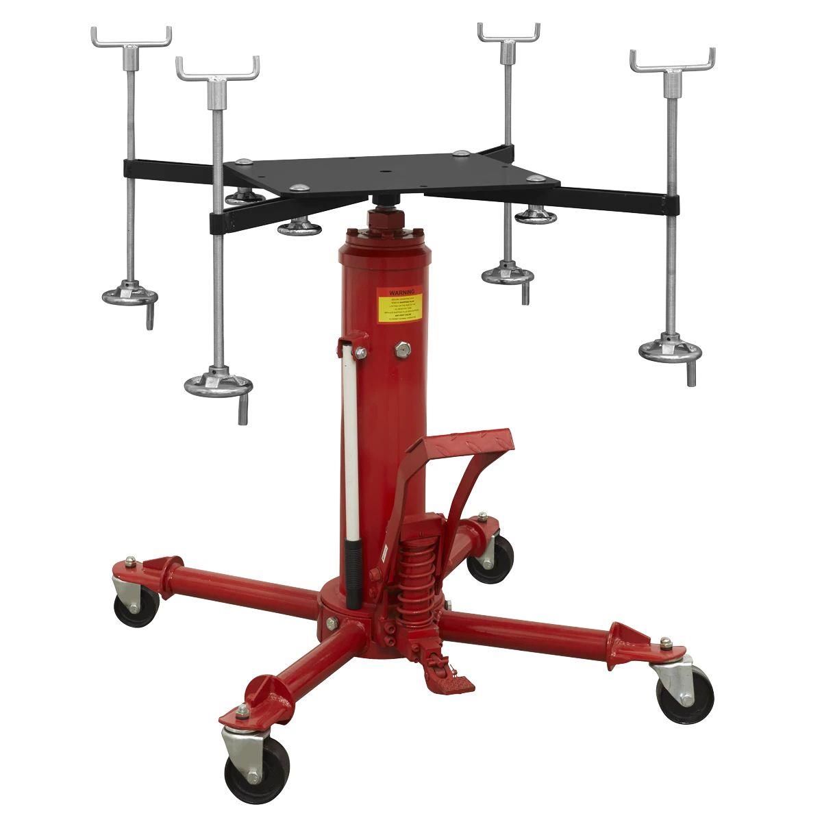 Sealey 500TTJ Transmission Jack 0.5tonne Vertical Telescopic