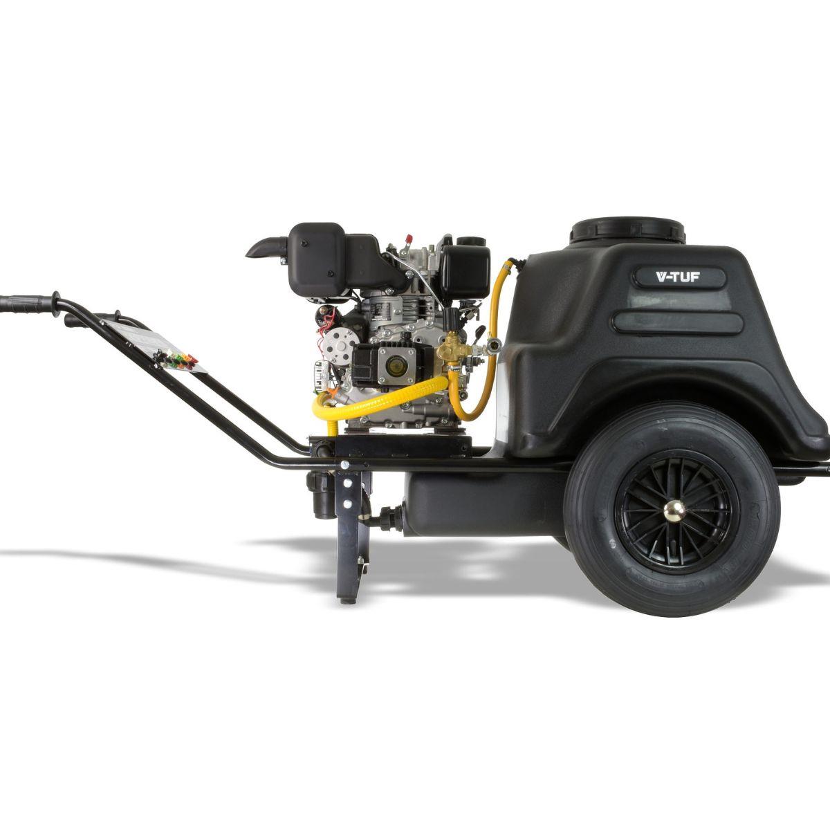 V-TUF Torrent 2D5 Diesel Pressure Washer 150L Capacity, Yanmar L4.8 Engine & 150Bar Pressure