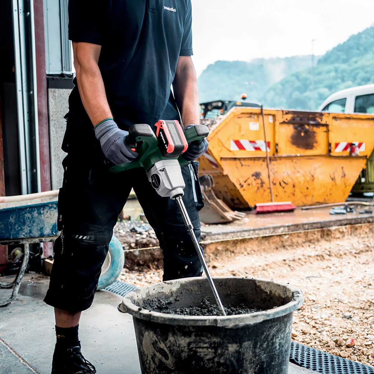 Metabo RW 18 LTX BL 140-2 18V Brushless 140mm Stirrer with 1 x 4.0Ah Battery & Charger