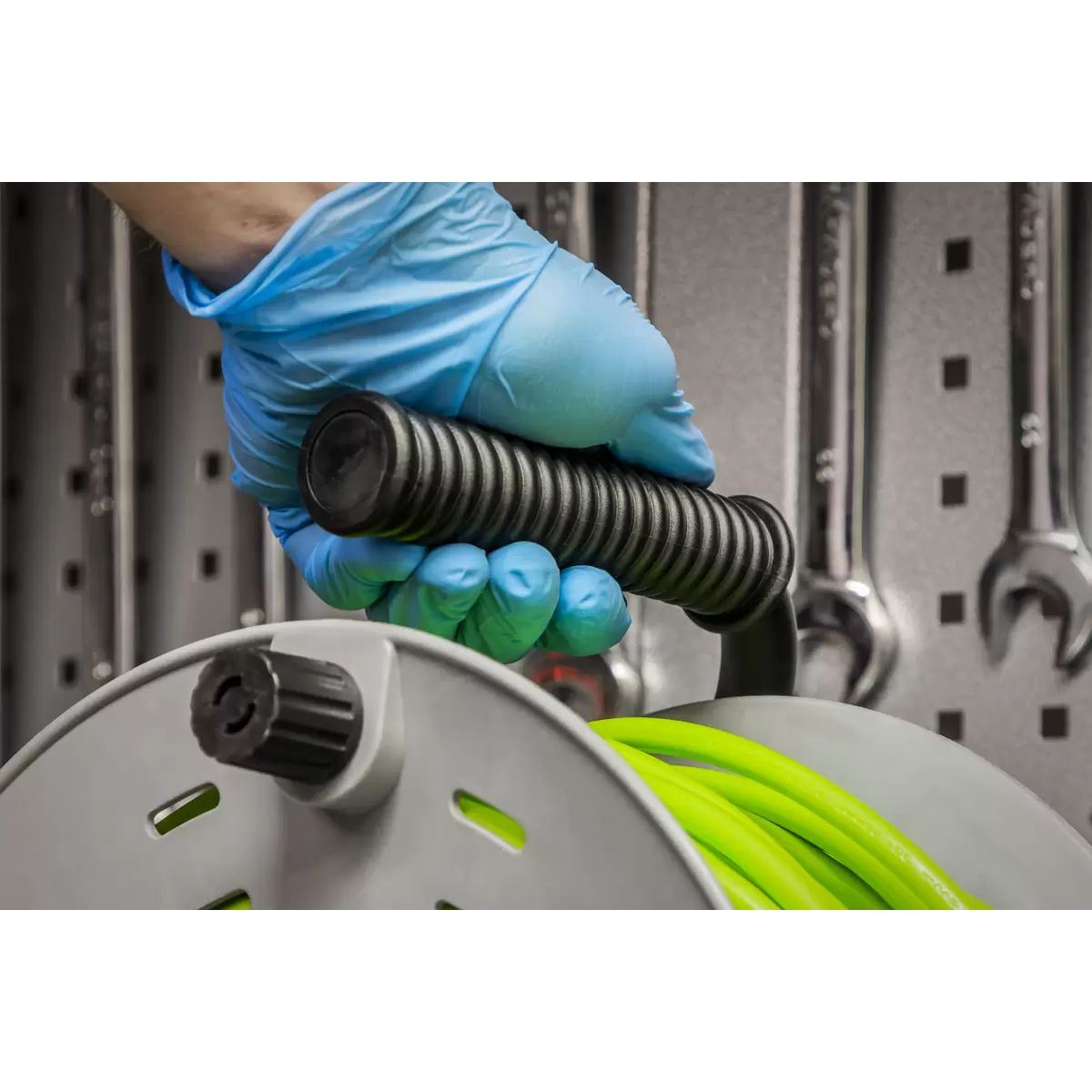 Sealey BCR50G 50m Cable Reel with Thermal Trip 4 x 230V