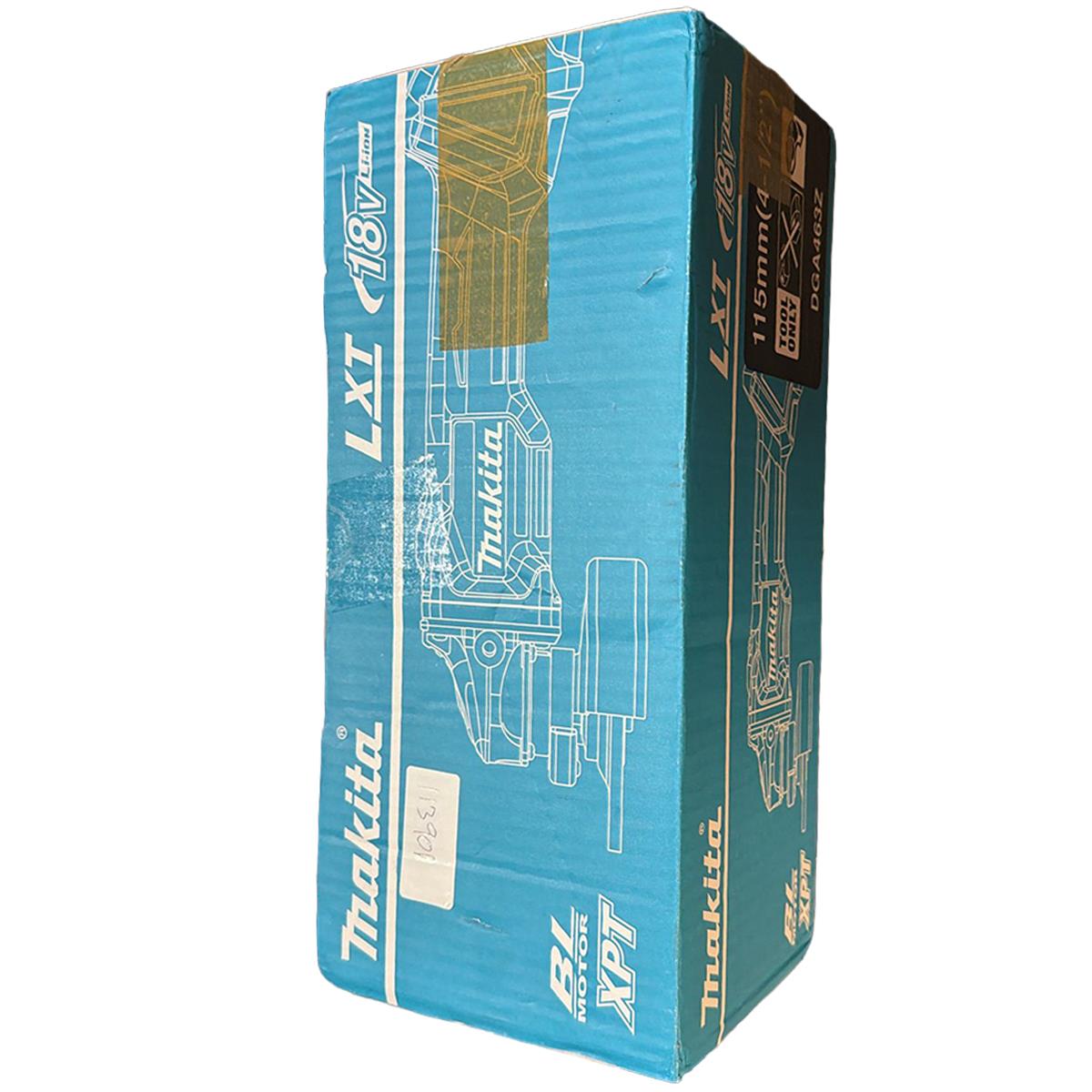 Makita DGA463Z 18V LXT Cordless Brushless 115mm Angle Grinder Body Only Item Condition Seller Refurbished