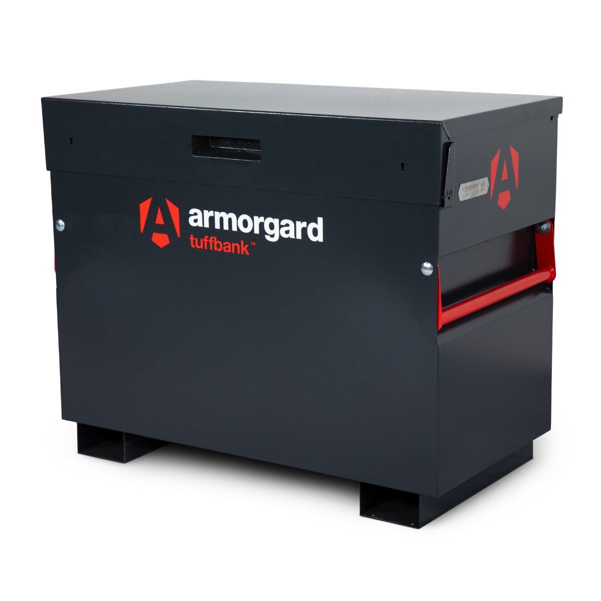 Armorgard TB3 Tuffbank Site Box 1150mm x 615mm x 930mm Secure Tool Storage Solution for Job Sites