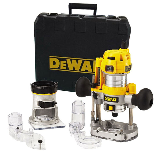 DeWalt D26204K Combination Plunge & Fixed Base 1/4" Router 240V/900W
