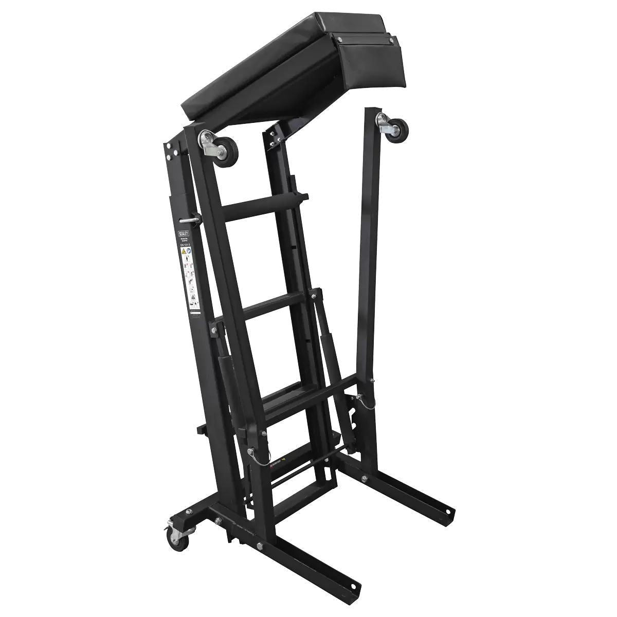 Sealey SCRT01 Topside Engine Bay Creeper Comfortable & Adjustable Mechanic's Tool for Easy Engine Access