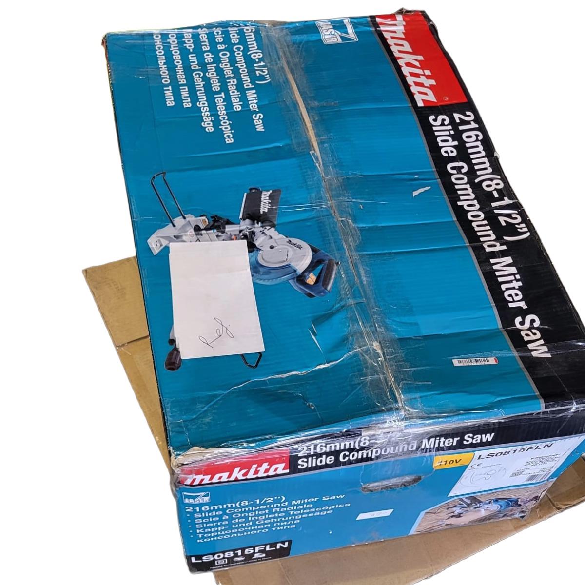 Makita LS0815FLN/1 216mm Sliding Mitre Saw 110V With Laser & LED Light Item Condition Seller Refurbished