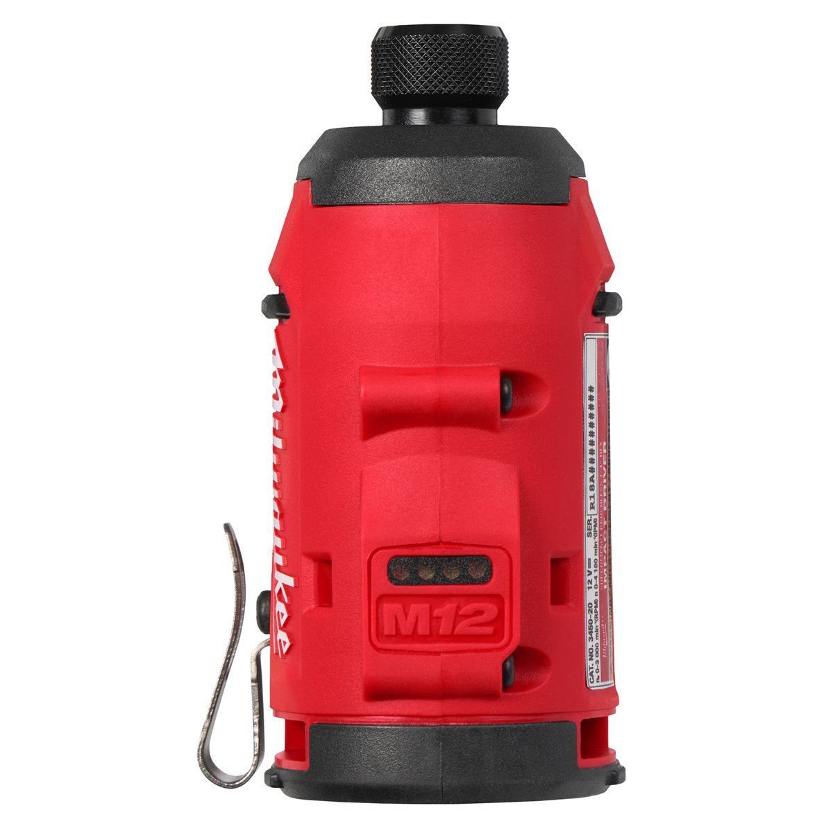 Milwaukee M12BLIDRC-0 12V Brushless Compact Impact Driver with 1 x 4.0Ah Battery Charger & Bag