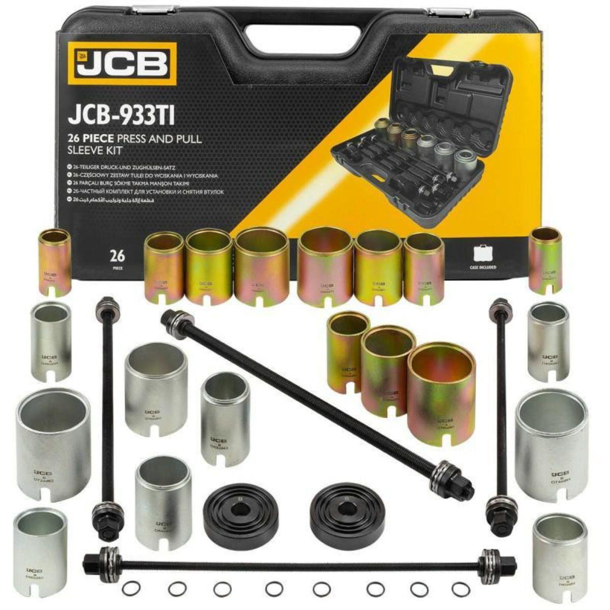 JCB-933T1 Press and Pull Sleeve Kit Universal Fit 26 Piece