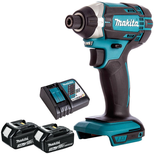 Makita DTD152Z 18V Impact Driver with 2 x 3.0Ah Battery & Charger