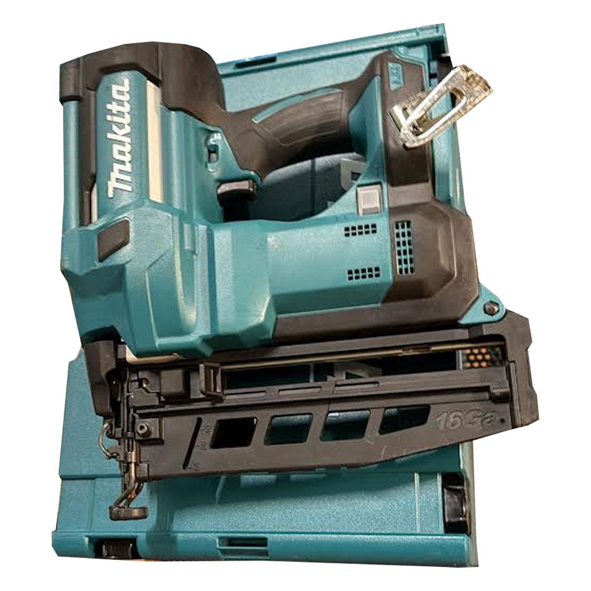 Makita DBN600ZJ 18V LXT Second Fix 16Ga Finishing Nailer Body With Makpac Type 4 Case Item Condition Seller Refurbished