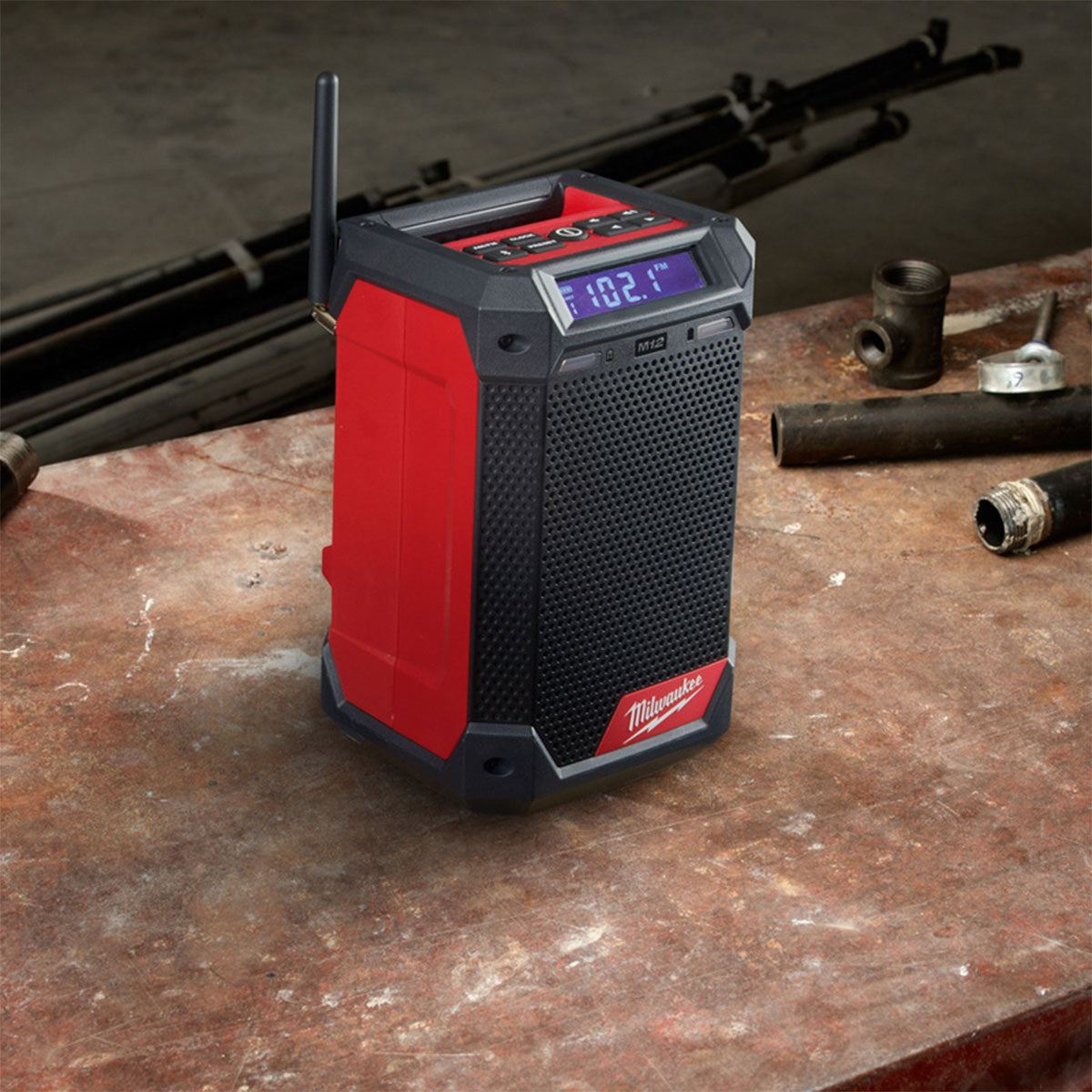 Milwaukee M12RCDAB+-0 12V Radio and Charger with 5.0Ah Battery
