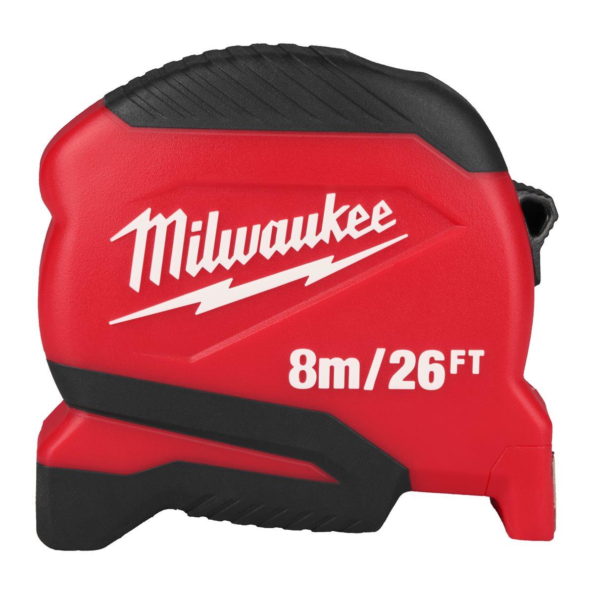 Milwaukee 8m/26ft GEN II Compact Tape Measure 4932498781