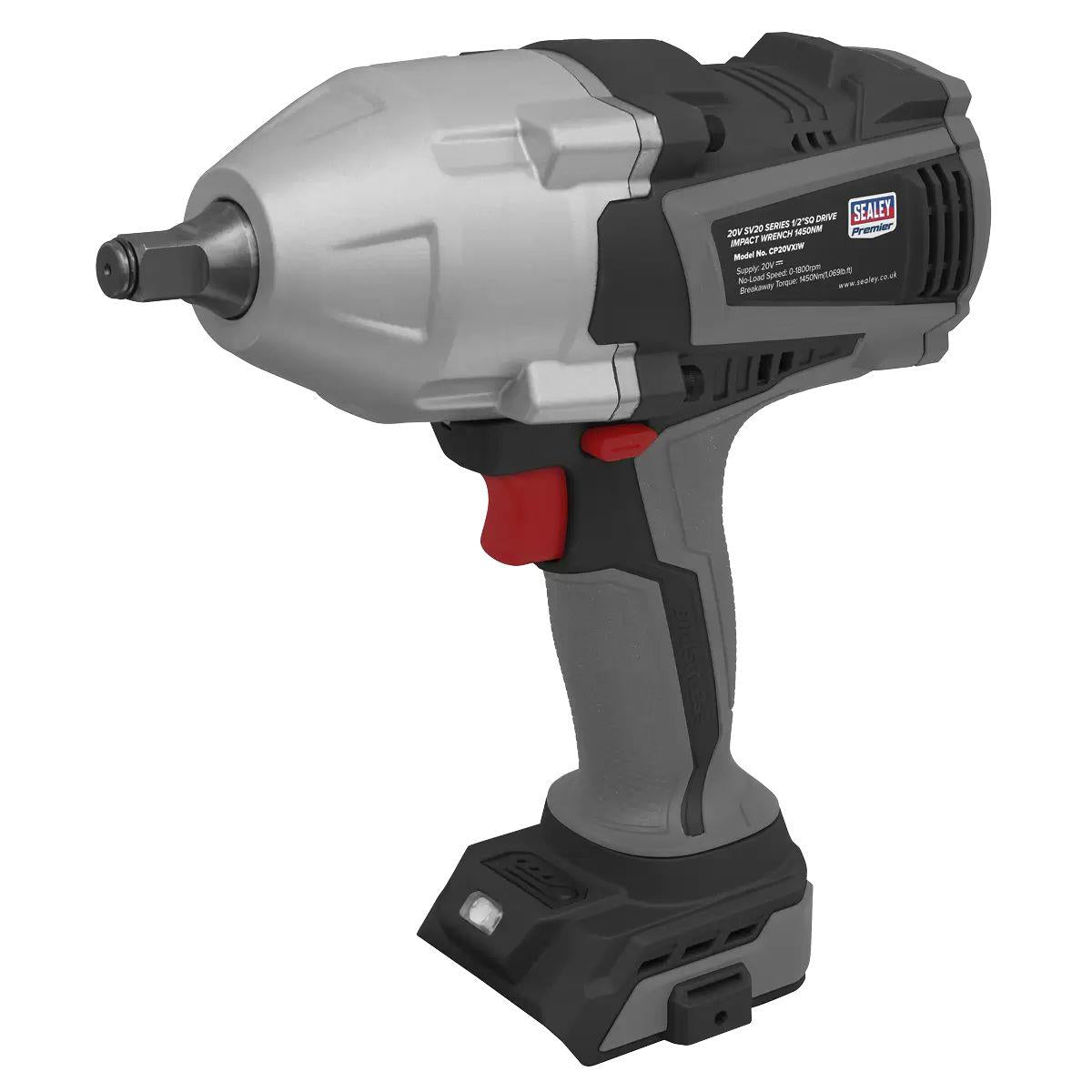Sealey CP20VXIW Premier 20V Brushless Cordless 1/2