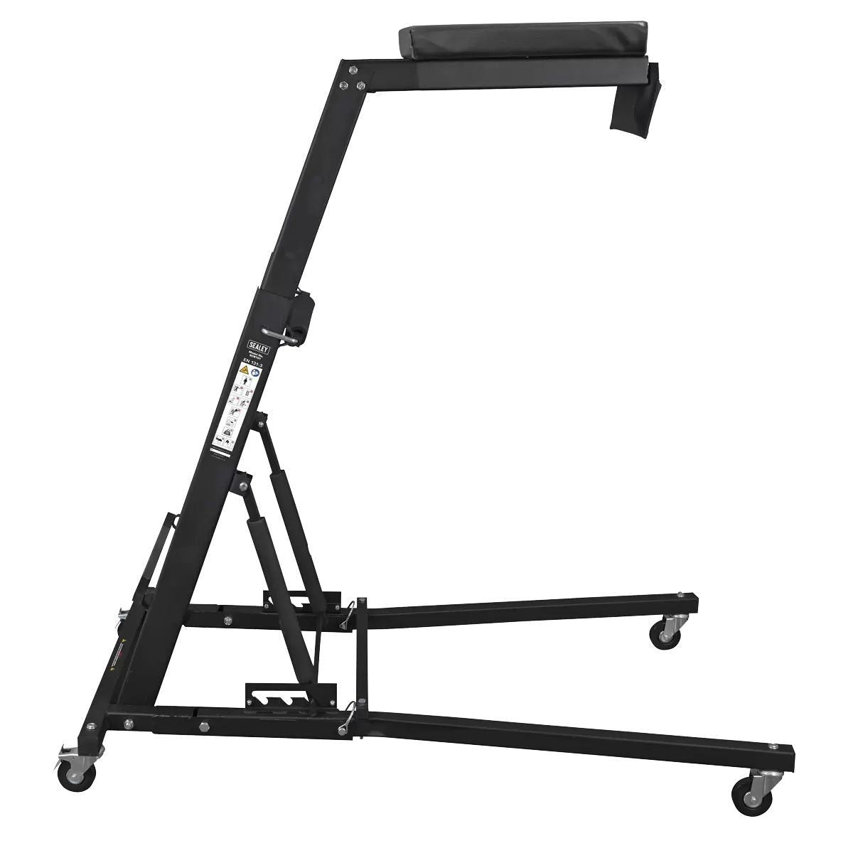 Sealey SCRT01 Topside Engine Bay Creeper Comfortable & Adjustable Mechanic's Tool for Easy Engine Access