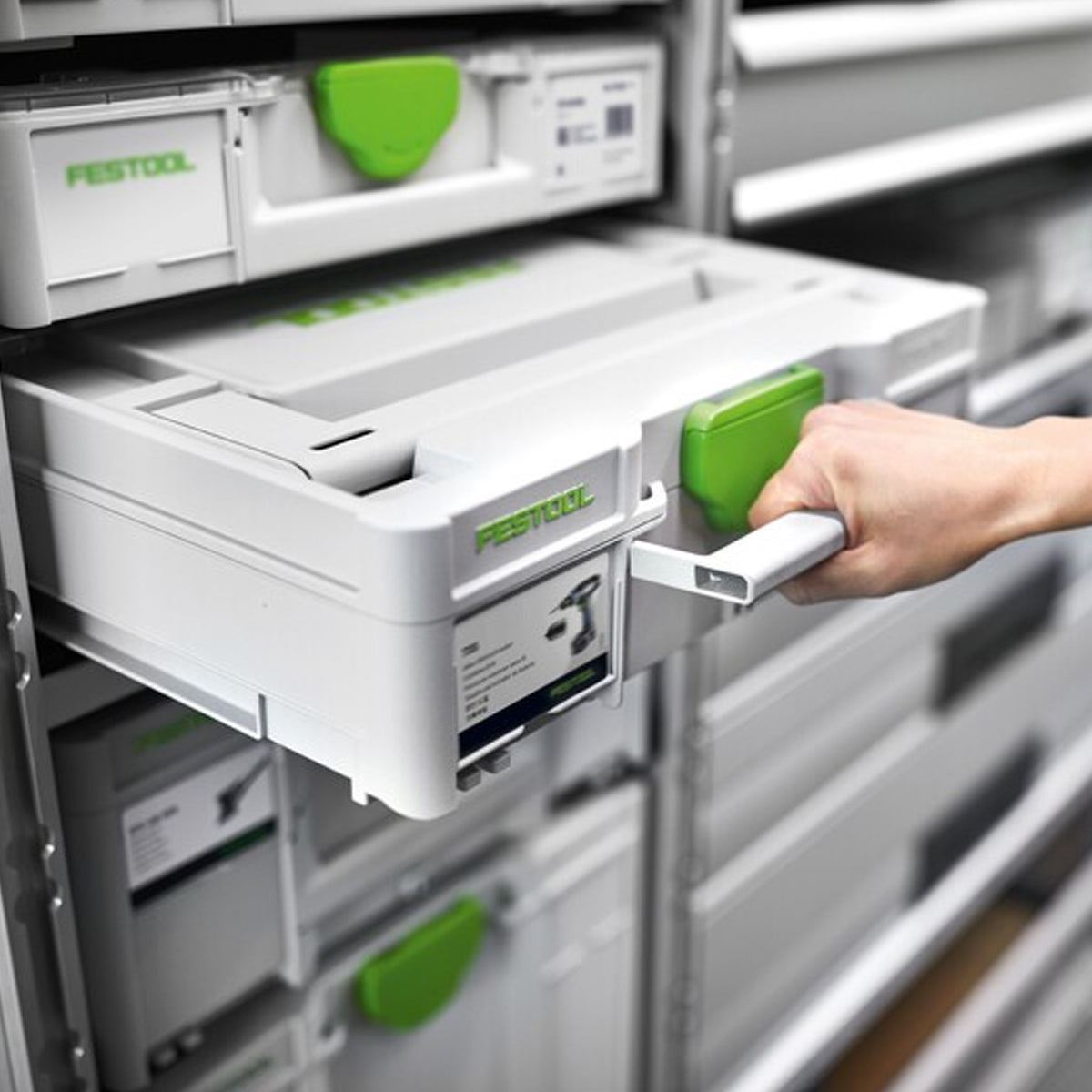 Festool T 18+3 HPC 4.0 I-Set GB 18V Brushless Drill Driver With 2 x 4.0Ah Batteries, Charger In Case - 577610