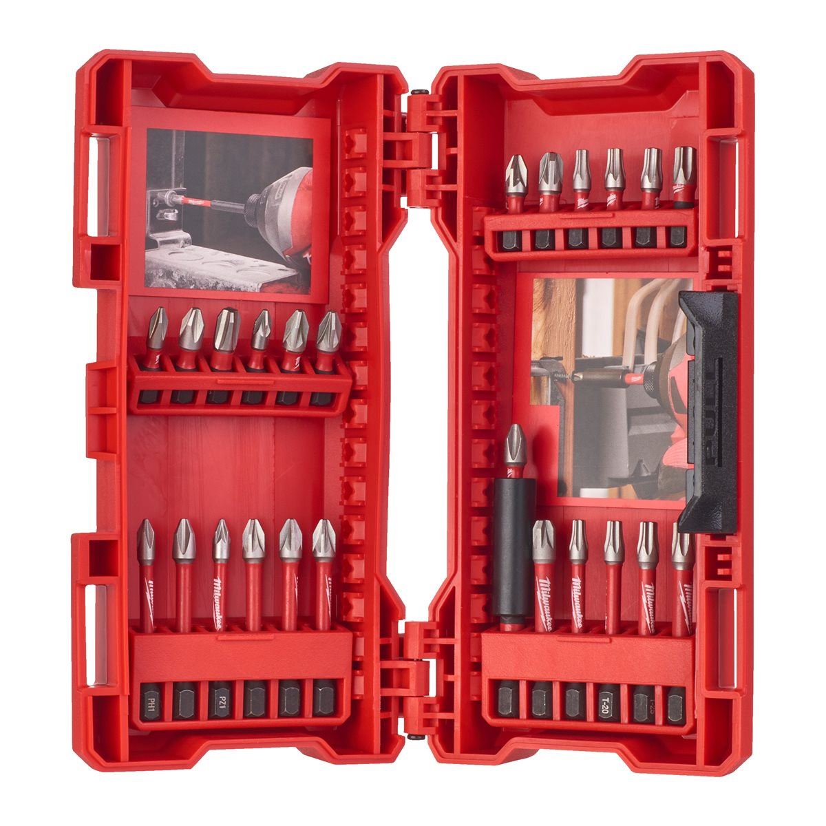 Milwaukee 25 Piece Shockwave Impact Screwdriving Bit Set 4932472061