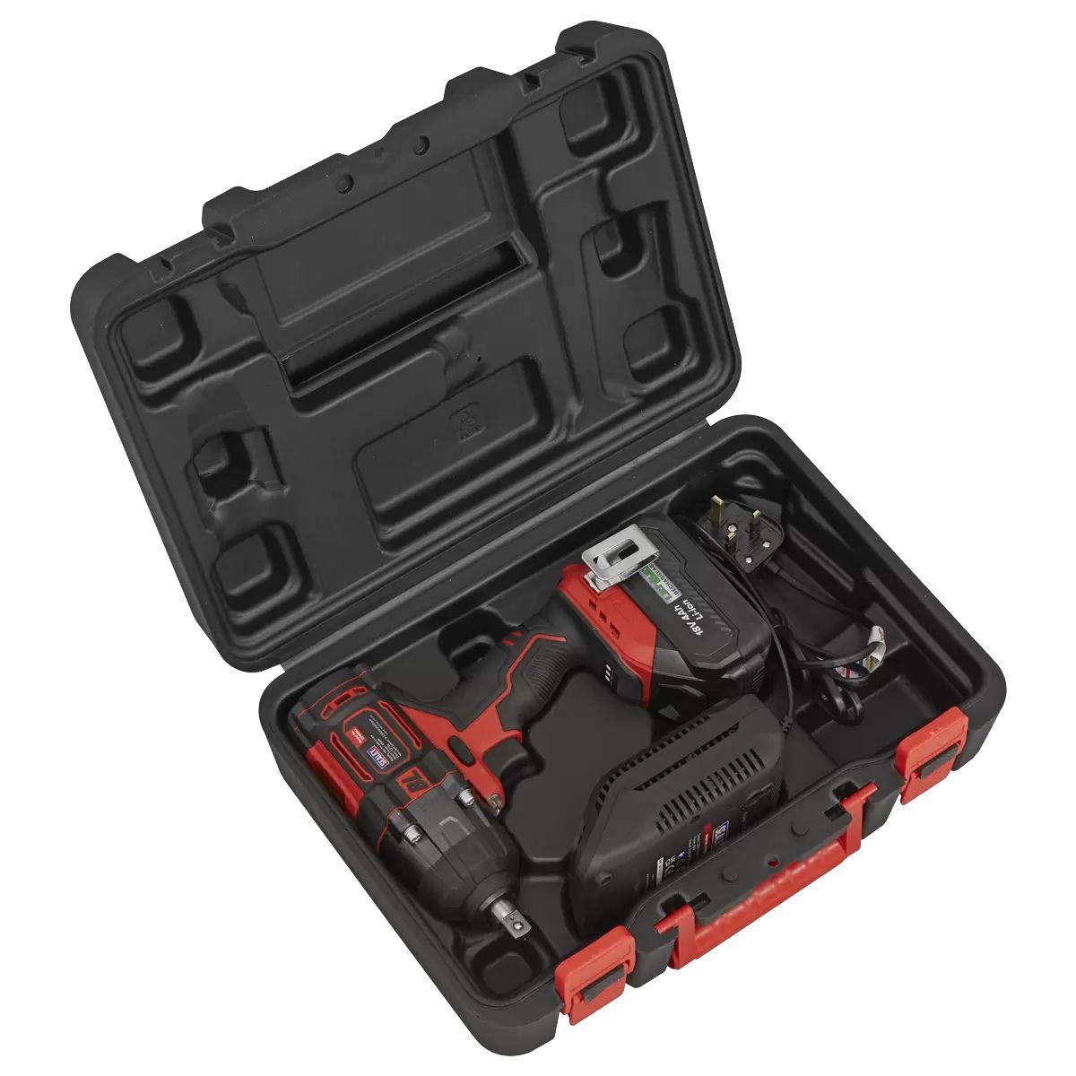 Sealey CP650LI 18V Cordless Brushless Impact Wrench 1/2