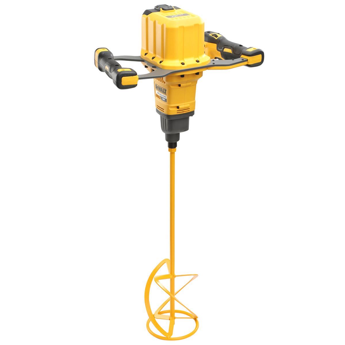 Dewalt DCD240X2 54V Flexvolt Brushless Paddle Mixer with 2 x 9.0Ah Batteries Charger & Heavy-Duty Kit Bag