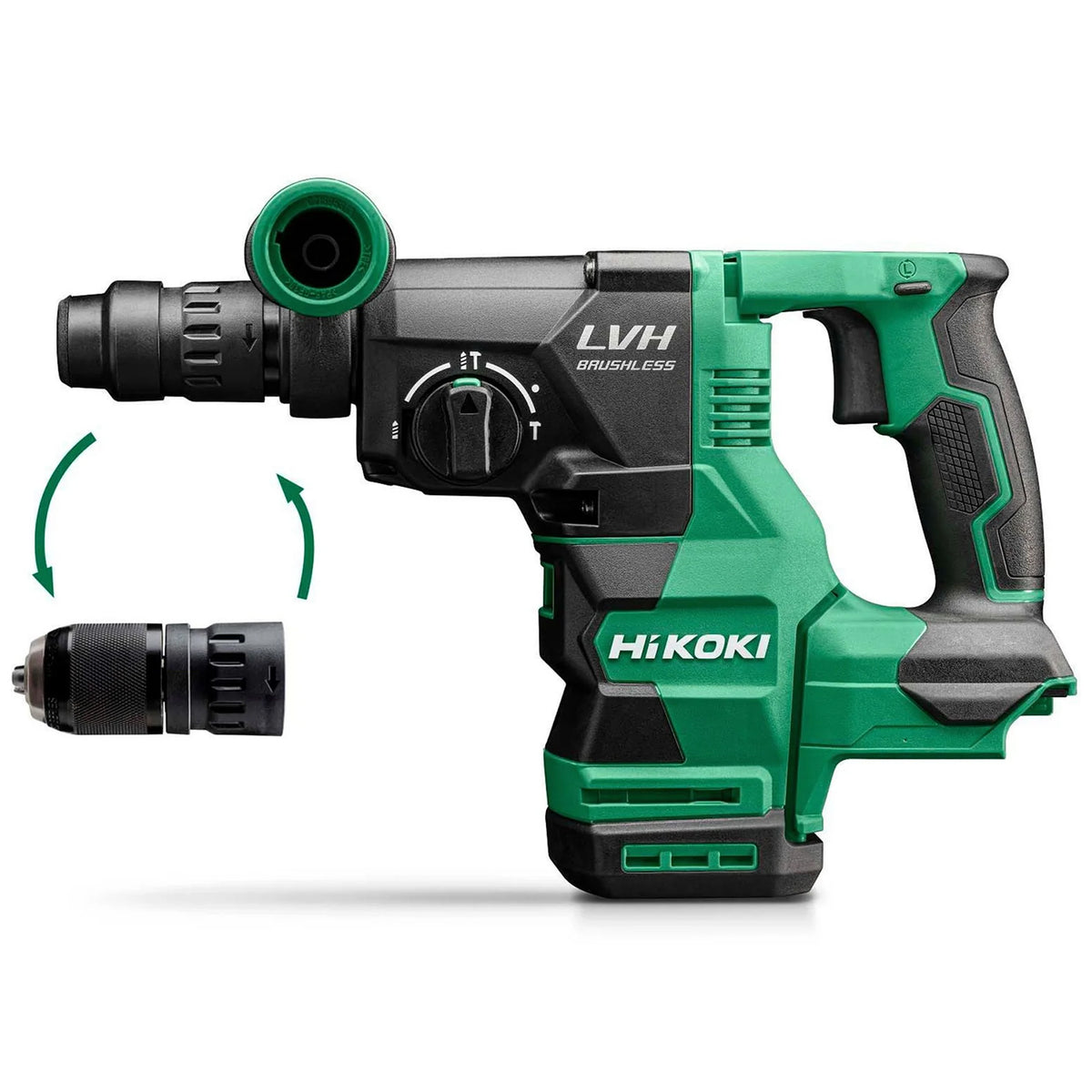 HiKOKI DH1826DCW2Z 18V Brushless 3 Mode SDS+ Hammer Drill Body Only with Case