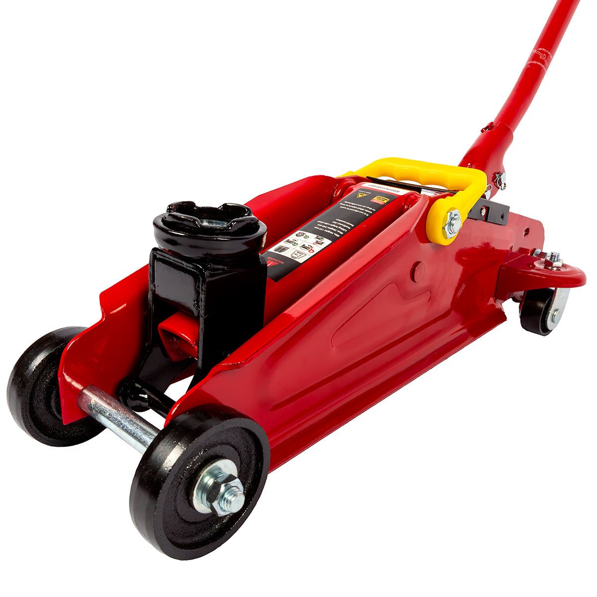 Big Red Torin 2-Ton Hydraulic Jack Low Profile Lifting Range 135-340mm with Case