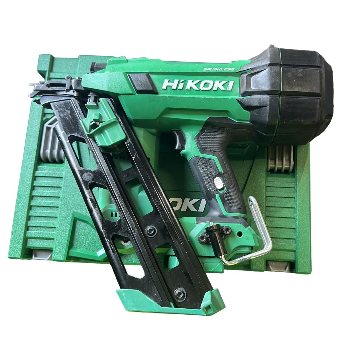Hikoki NR1890DCAW9Z 18V Brushless 2nd Generation 90mm Clipped Head Framing Nailer Body Only & Case Item Condition Seller Refurbished