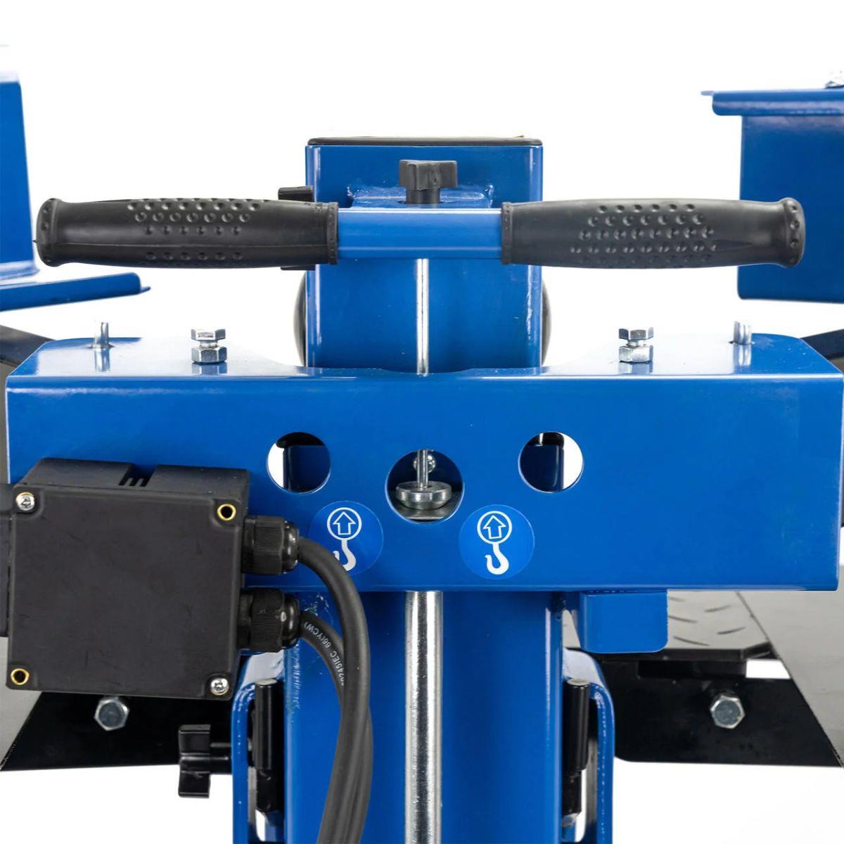 Hyundai HYLS8000VE 8 Tonne Vertical Electric Log Splitter with Hydraulic Ram, Dual Handle Control 550mm Length