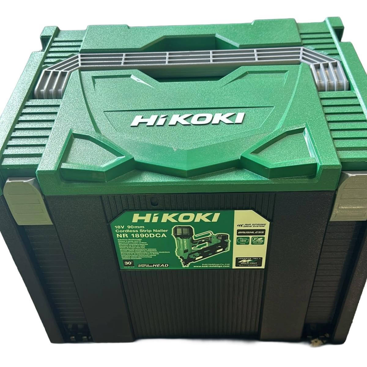 Hikoki NR1890DCAW9Z 18V Brushless 2nd Generation 90mm Clipped Head Framing Nailer Body Only & Case Item Condition Seller Refurbished