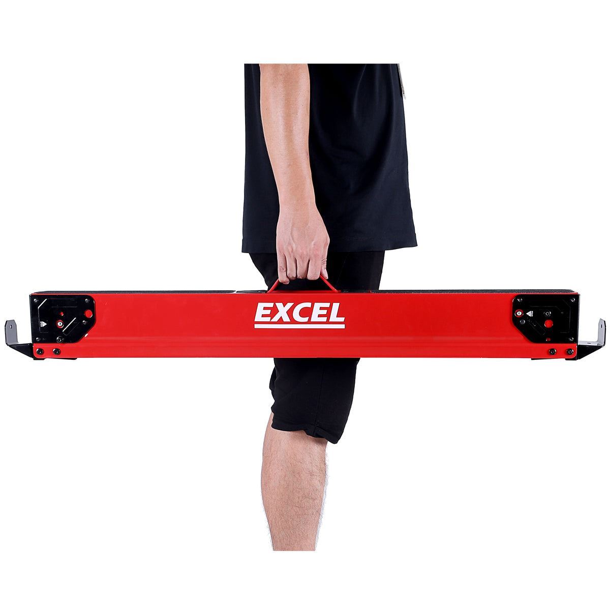 Excel Steel Sawhorse Heavy Duty Twin Pack 1000kg Capacity Item Condition Damaged Box