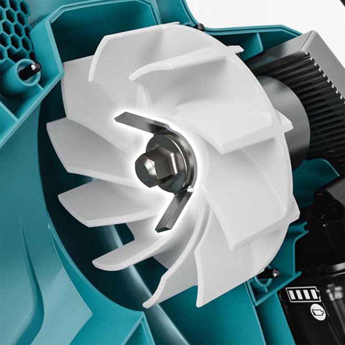 Makita DUB187Z 18V LXT Brushless Blower / Vacuum with 1 x 5.0Ah Battery & Charger