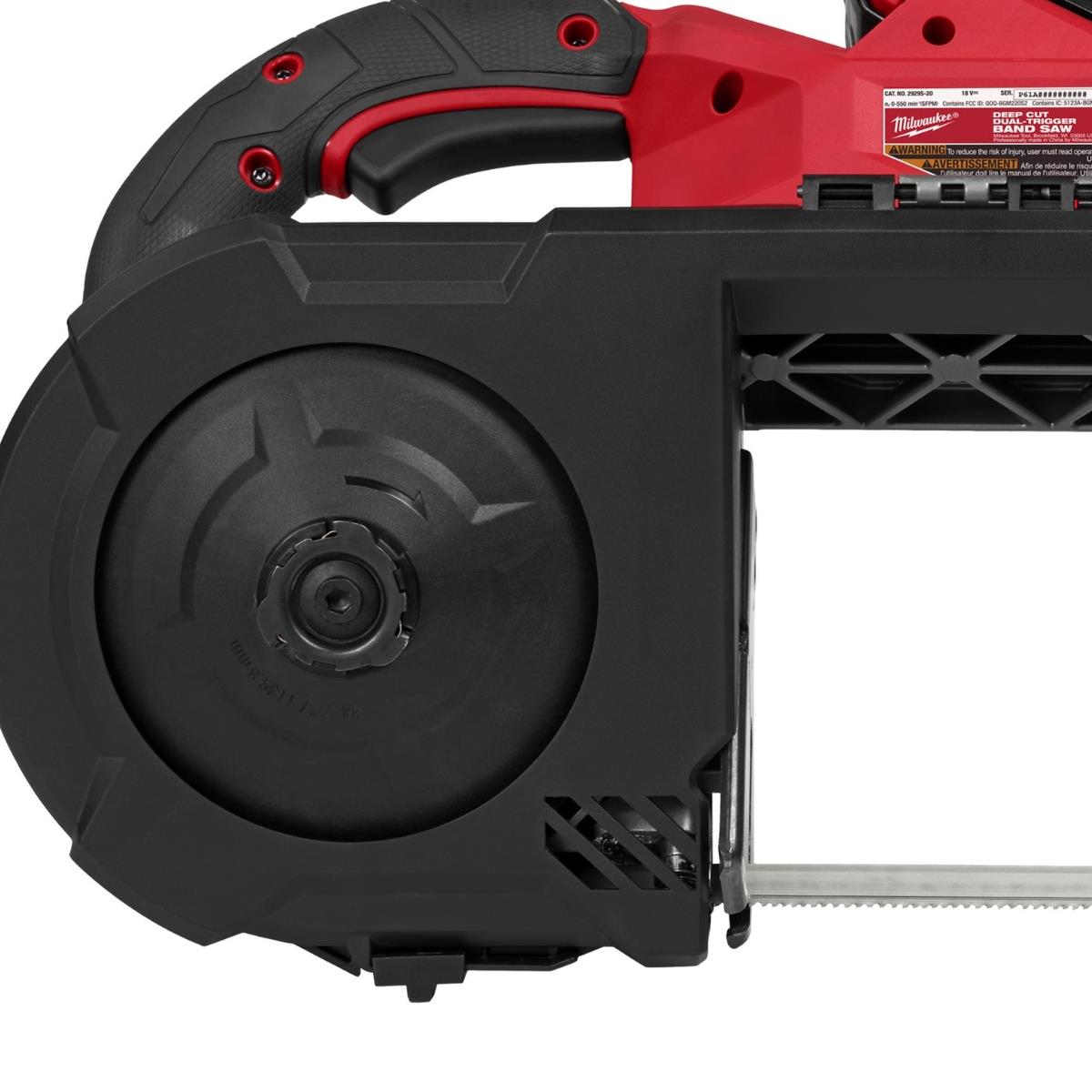 Milwaukee M18FBS127DO-0C M18 18V Brushless Dual-Trigger Deep Cut Band Saw With 1 x 5.0Ah Battery Charger & Case