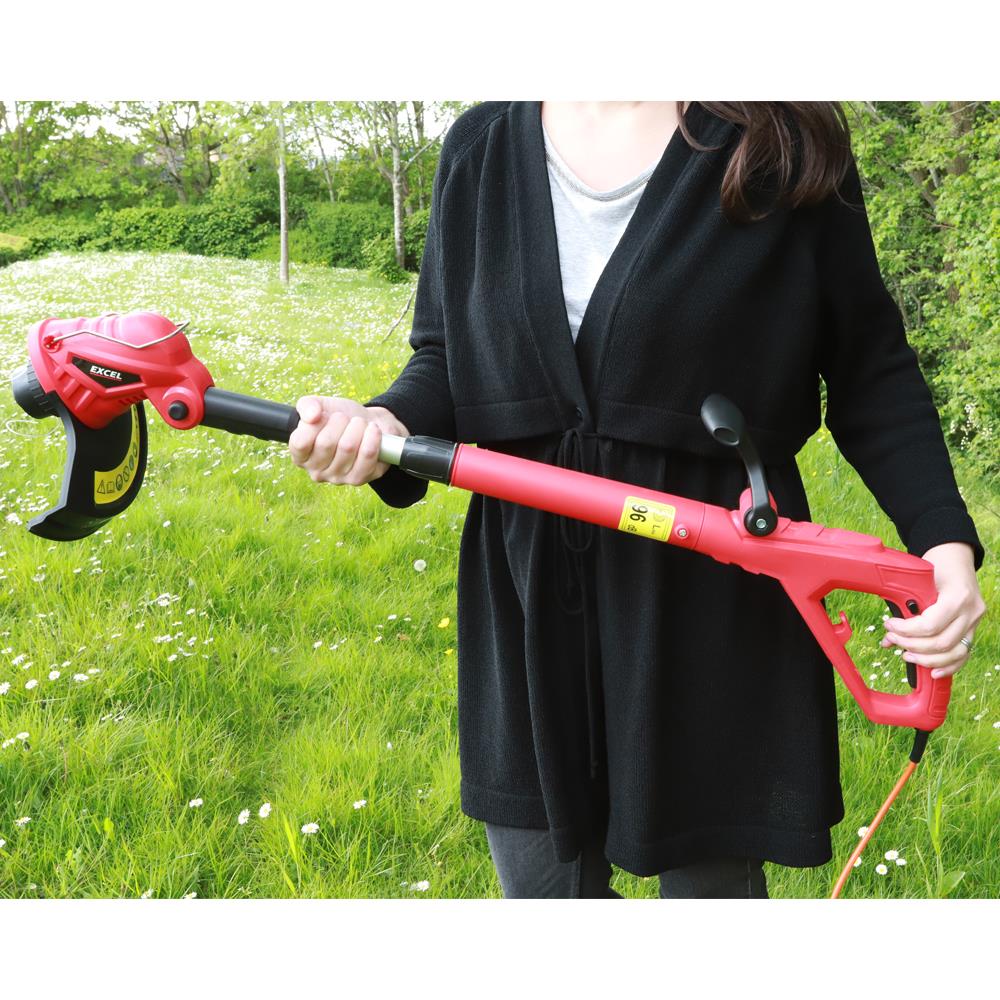 Excel 250mm Electric Grass Trimmer Cutter Heavy Duty 350W/240V Item Condition Damaged Box