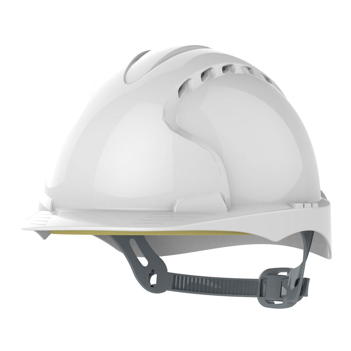 JSP EVO2 Safety Helmet White Vented - AJF030-000-100