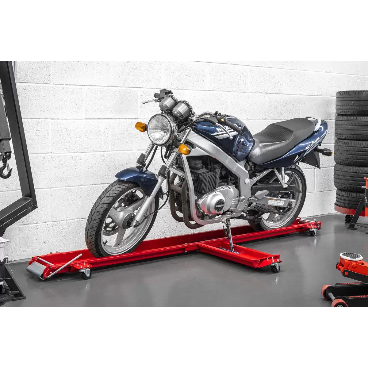 Sealey MS063L Long Motorcycle Side Stand Type Dolly