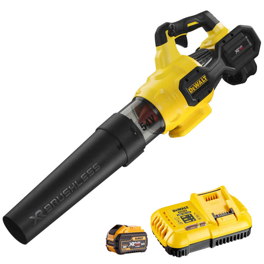 Dewalt DCMBA572X1 54V Flexvolt Brushless Axial Blower with 1 x 9.0Ah Battery & Charger