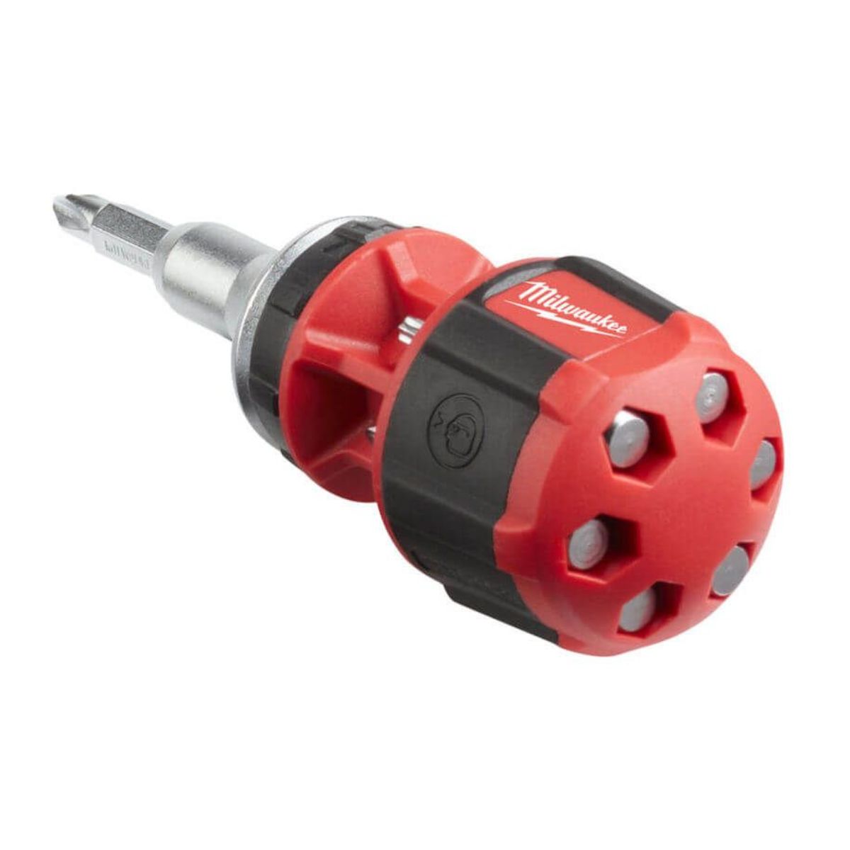 Milwaukee 8 in 1 Compact Ratcheting Multi-Bit Screwdriver 4932471868